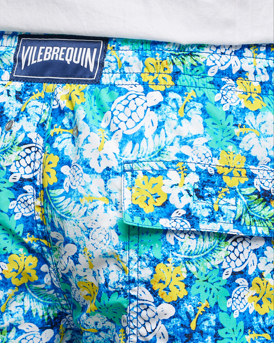 Herre | Badeshorts | Vilebrequin | Moorea Swim Shorts Blue Lazuli