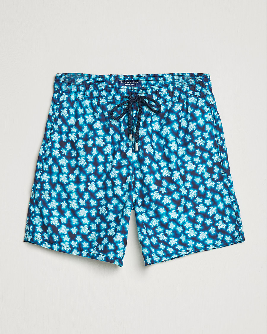 Herre | Badeshorts | Vilebrequin | Moorea Swim Shorts Bleu Marine