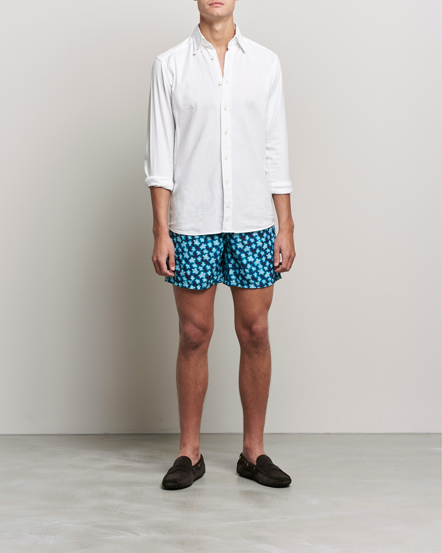 Herre | Badeshorts | Vilebrequin | Moorea Swim Shorts Bleu Marine