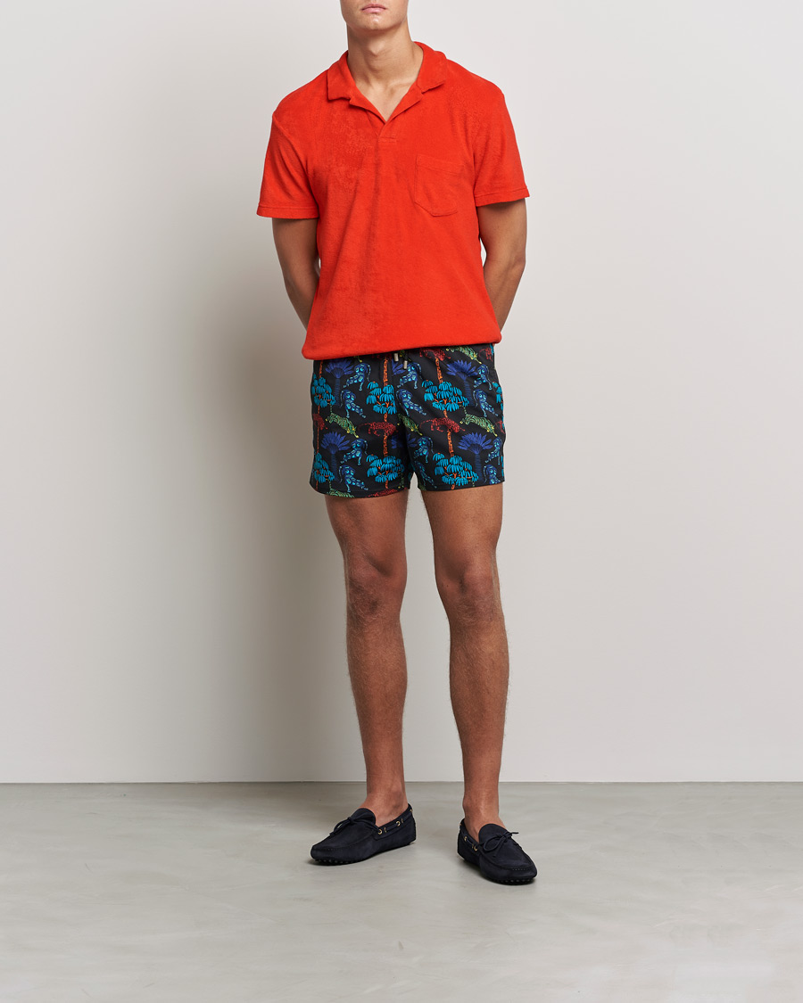 Herre | Badeshorts | Vilebrequin | Moorise Swim Shorts Noir