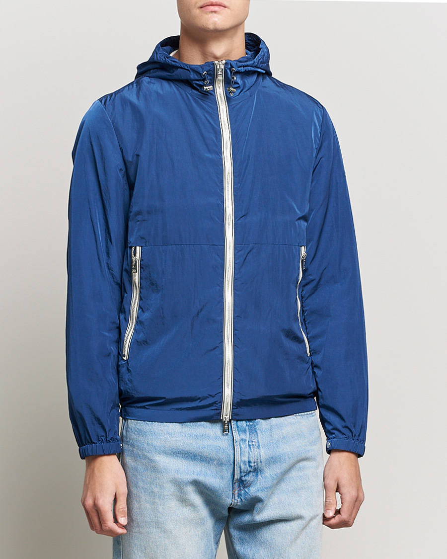 Herre | Jakker | Woolrich | Crinikle Windbreaker Jacket Horizon Navy