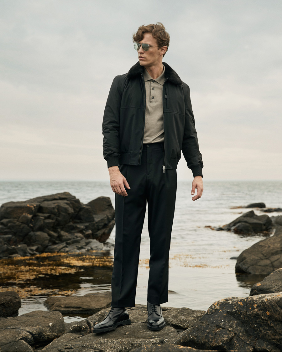 Herre | Brioni BR0101S Sunglasses Gold/Grey | Brioni | BR0101S Sunglasses Gold/Grey