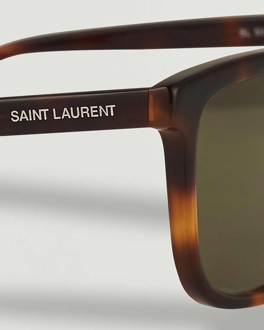 Herre |  | Saint Laurent | SL 501 Sunglasses Havana/Green