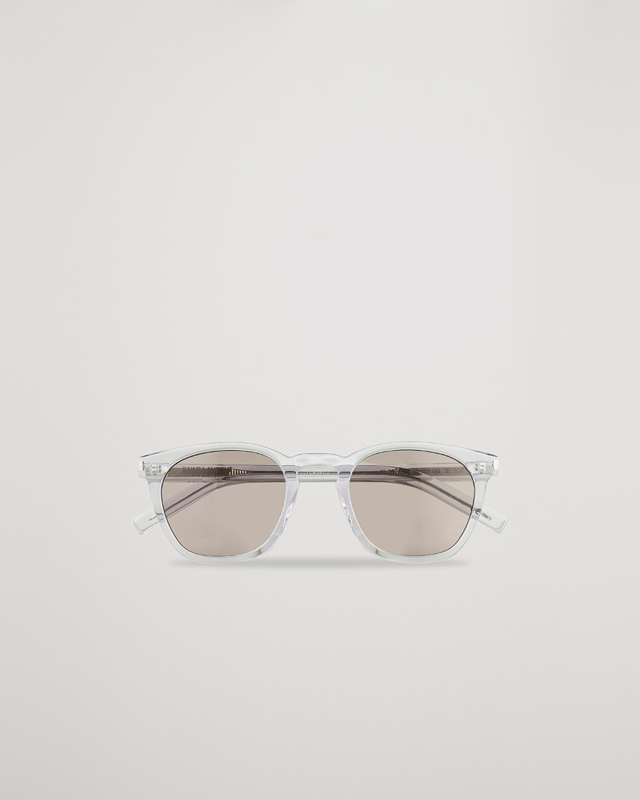 Herre |  | Saint Laurent | SL28 Sunglasses Grey/Violet