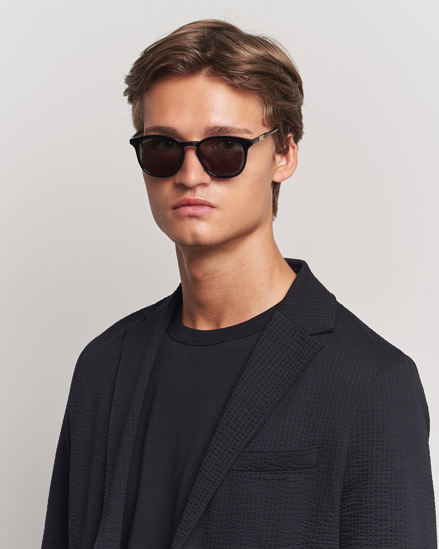 Herr | Gucci | Gucci | GG1157S Sunglasses Black/Grey