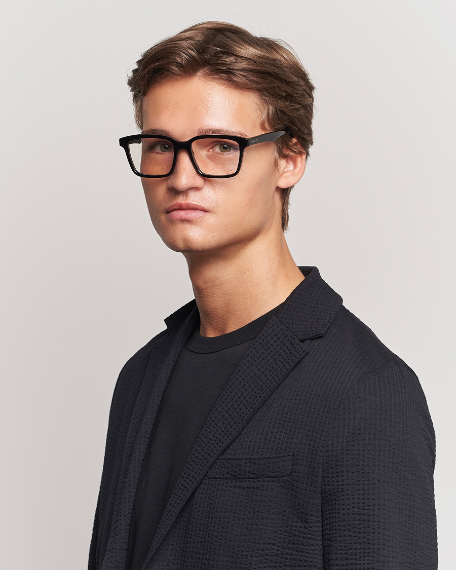 Herre | Gucci GG0964S Photochromic Sunglasses Black/Transparent | Gucci | GG0964S Photochromic Sunglasses Black/Transparent