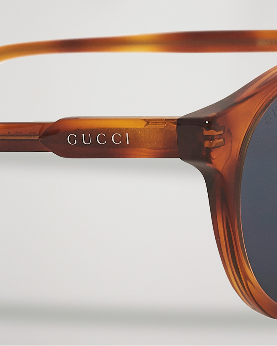 Herre | Gucci GG1119S Sunglasses Havana/Blue | Gucci | GG1119S Sunglasses Havana/Blue