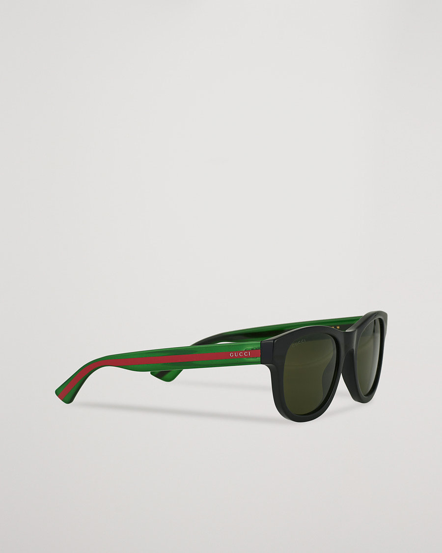 Herre | Solbriller | Gucci | GG0003SN Sunglasses Black/Green