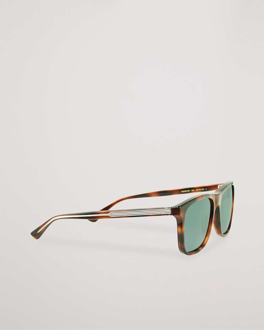 Herre | Gucci GG0381SN Sunglasses Havana/Blue | Gucci | GG0381SN Sunglasses Havana/Blue