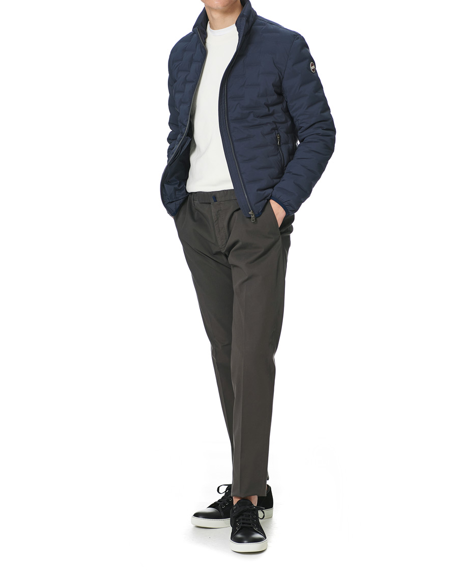 Herre | Jakker | Colmar | Lightweight Square Down Jacket Navy