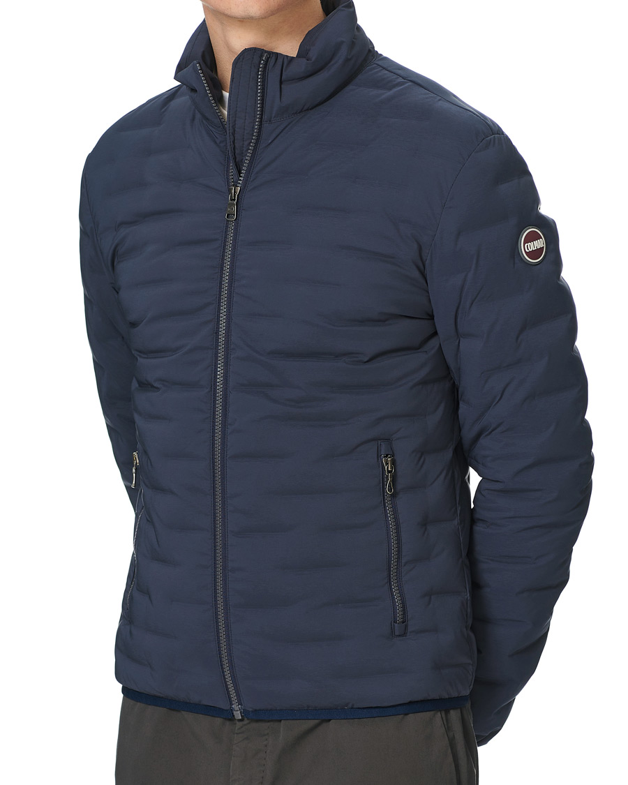 Herre | Jakker | Colmar | Lightweight Square Down Jacket Navy