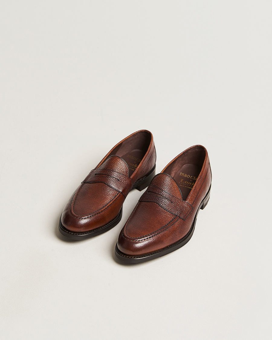 Herre | Håndlagde Sko | Loake 1880 | Grant Shadow Sole Rosewood Grain