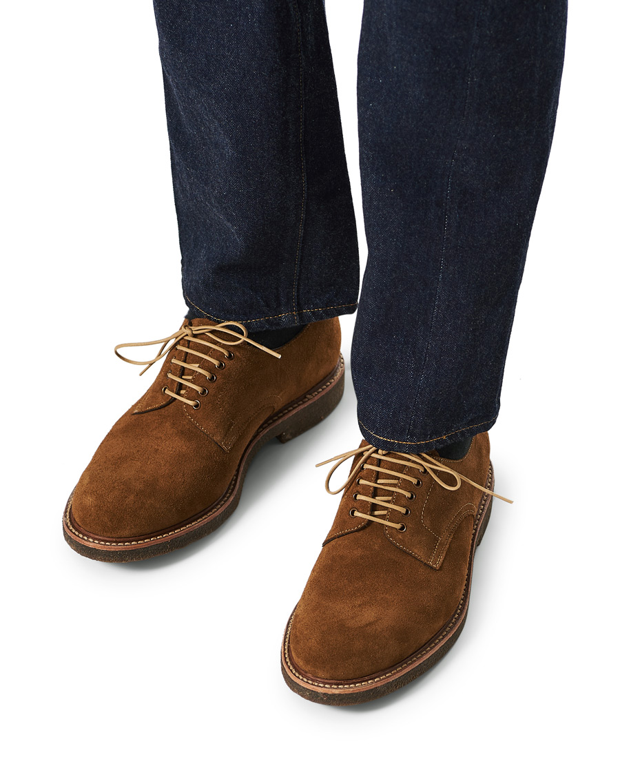 Herre | Loake 1880 Chichester Suede Derby Tobacco | Loake 1880 | Chichester Suede Derby Tobacco