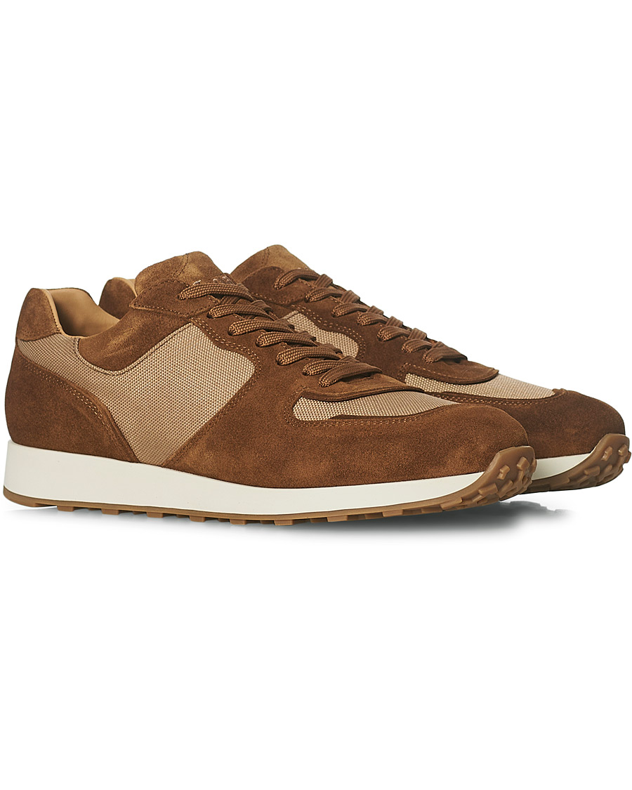 Herre |  | Loake Lifestyle | Foster Suede Trainer Tan