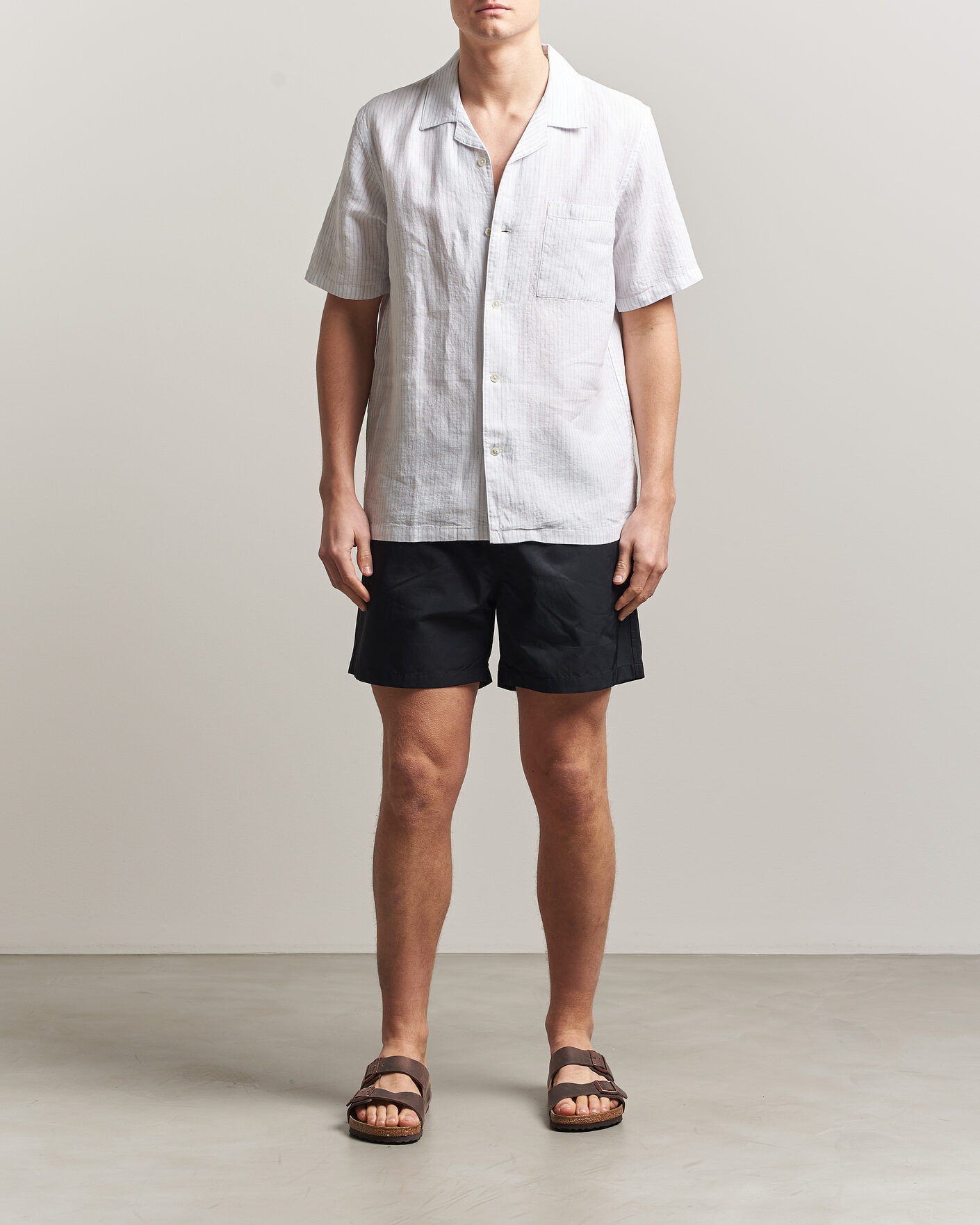 Herre | Badeshorts | Colorful Standard | Classic Organic Swim Shorts Deep Black