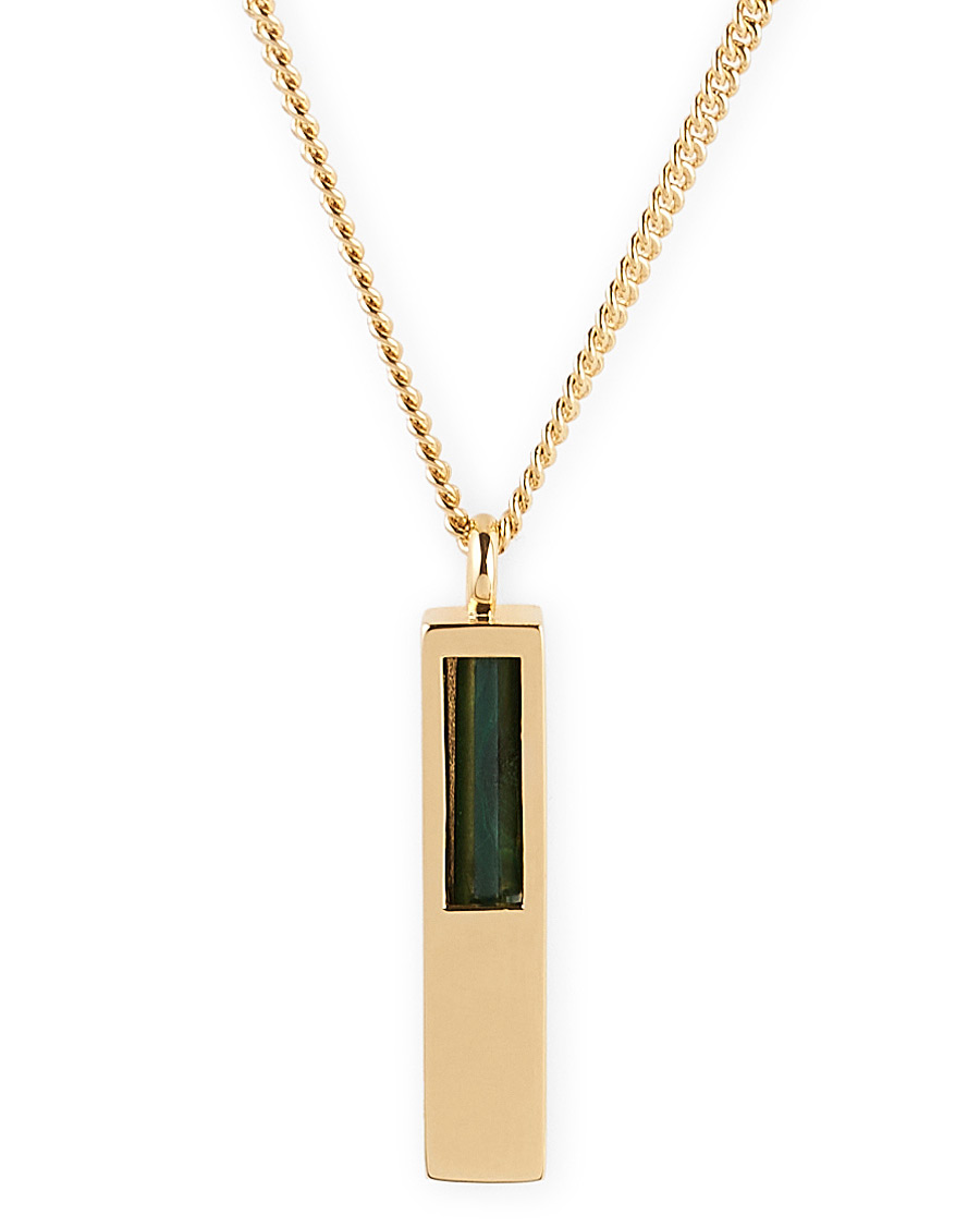Herre | Tom Wood Cupe Pendant Malachite Gold | Tom Wood | Cupe Pendant Malachite Gold