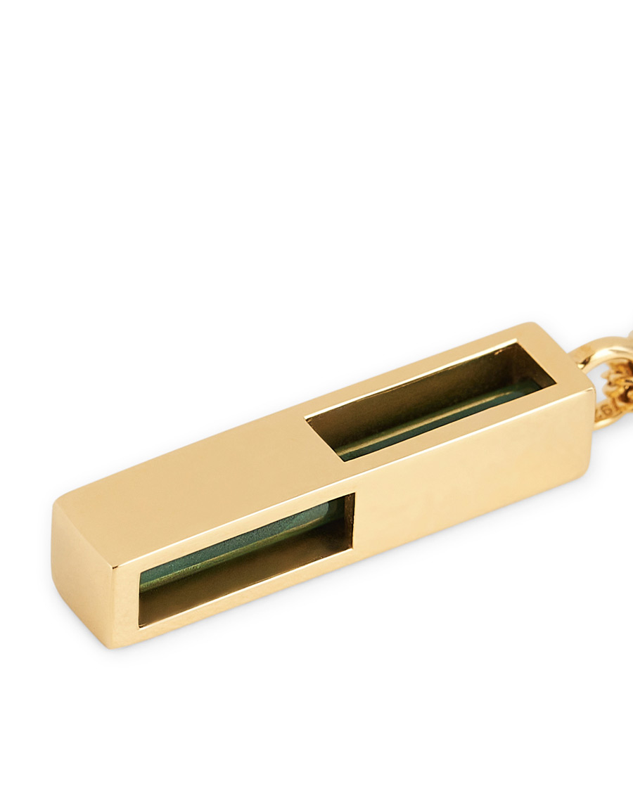 Herre | Tom Wood Cupe Pendant Malachite Gold | Tom Wood | Cupe Pendant Malachite Gold
