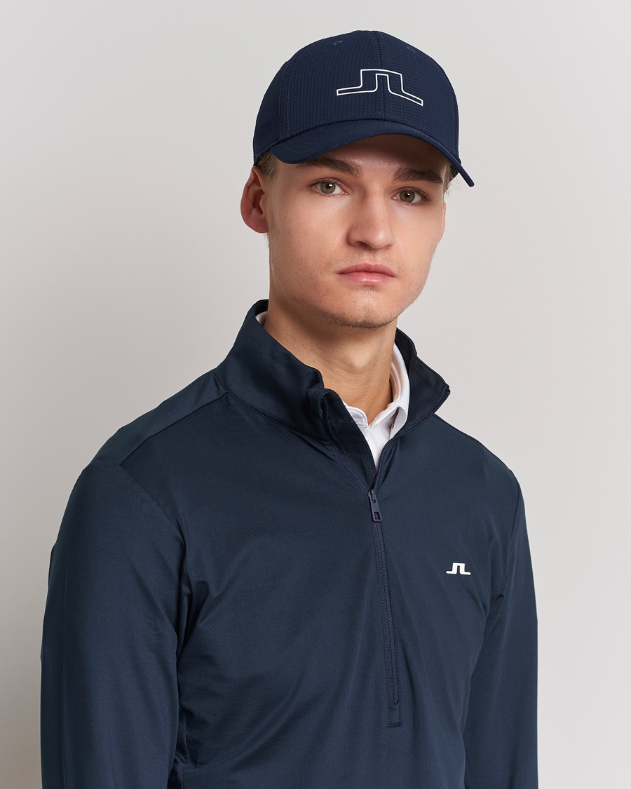 Herre | Assesoarer | J.Lindeberg | Caden Golf Cap Navy