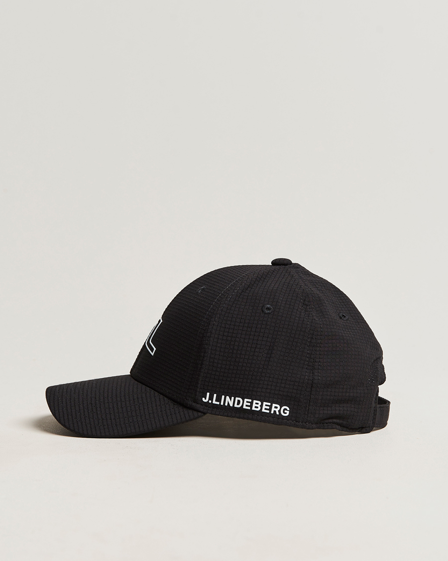 Herre | Hatter og capser | J.Lindeberg | Caden Golf Cap Black