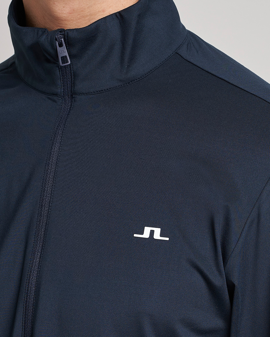 Herre | Gensere | J.Lindeberg | Luke Jersey Half Zip Navy