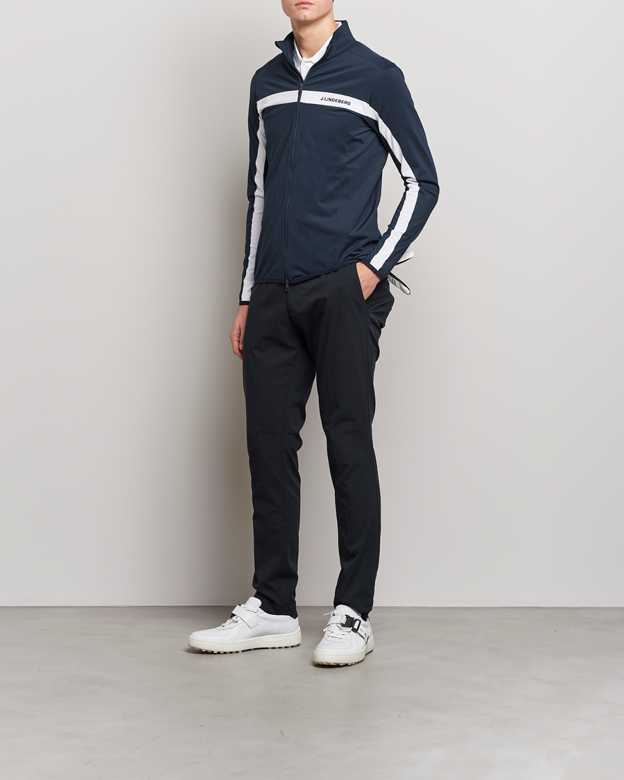 Herre | Gensere | J.Lindeberg | Jarvis Mid Layer Jacket Navy