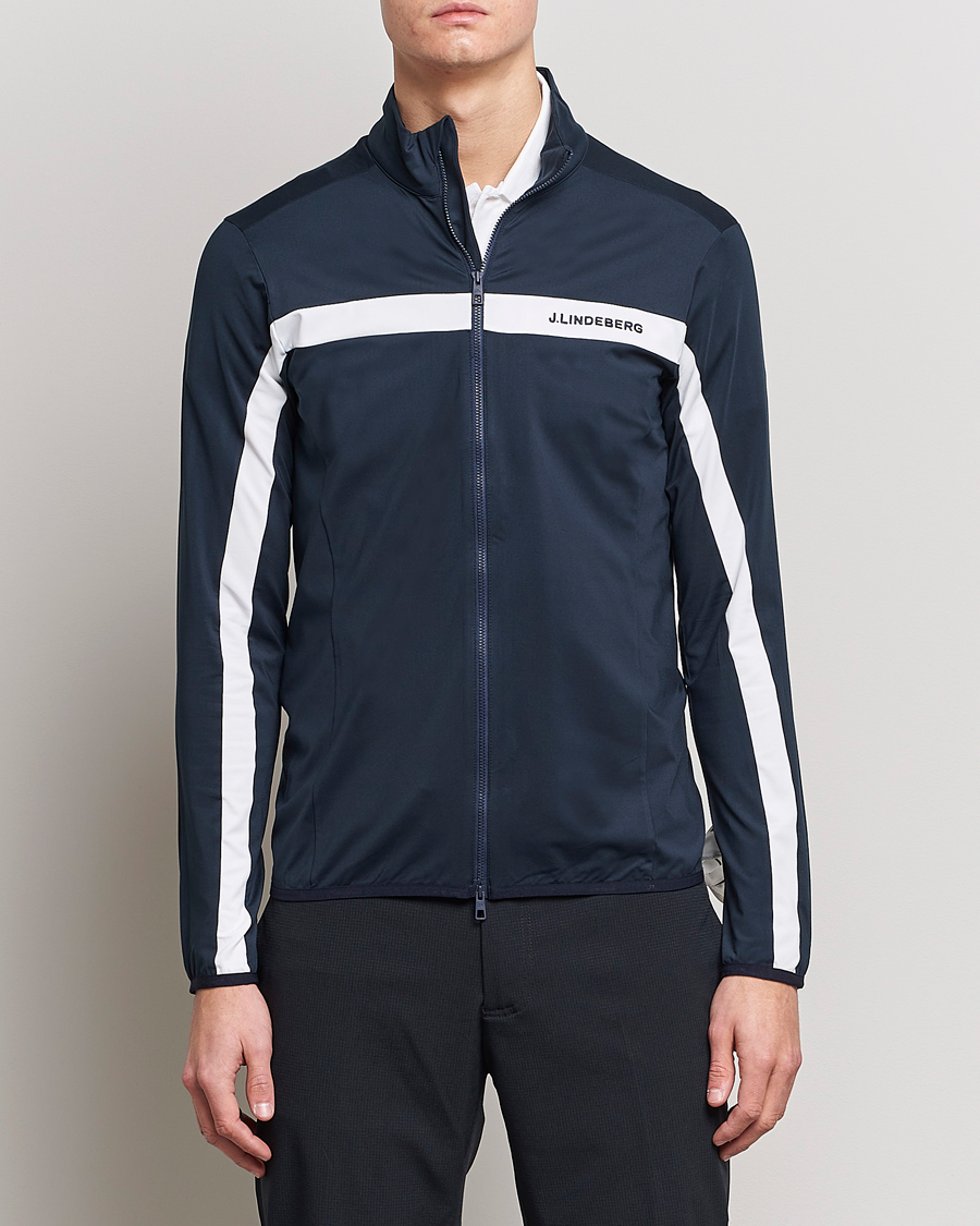 Men | J.Lindeberg | J.Lindeberg | Jarvis Mid Layer Jacket Navy