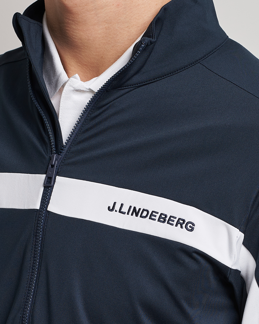 Herre | Gensere | J.Lindeberg | Jarvis Mid Layer Jacket Navy