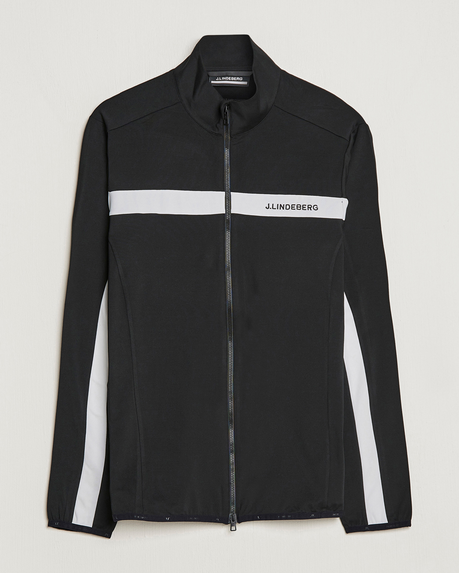 Herre | Gensere | J.Lindeberg | Jarvis Mid Layer Jacket Black