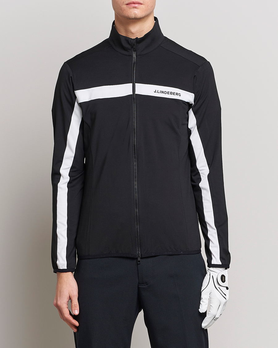 Men | J.Lindeberg | J.Lindeberg | Jarvis Mid Layer Jacket Black