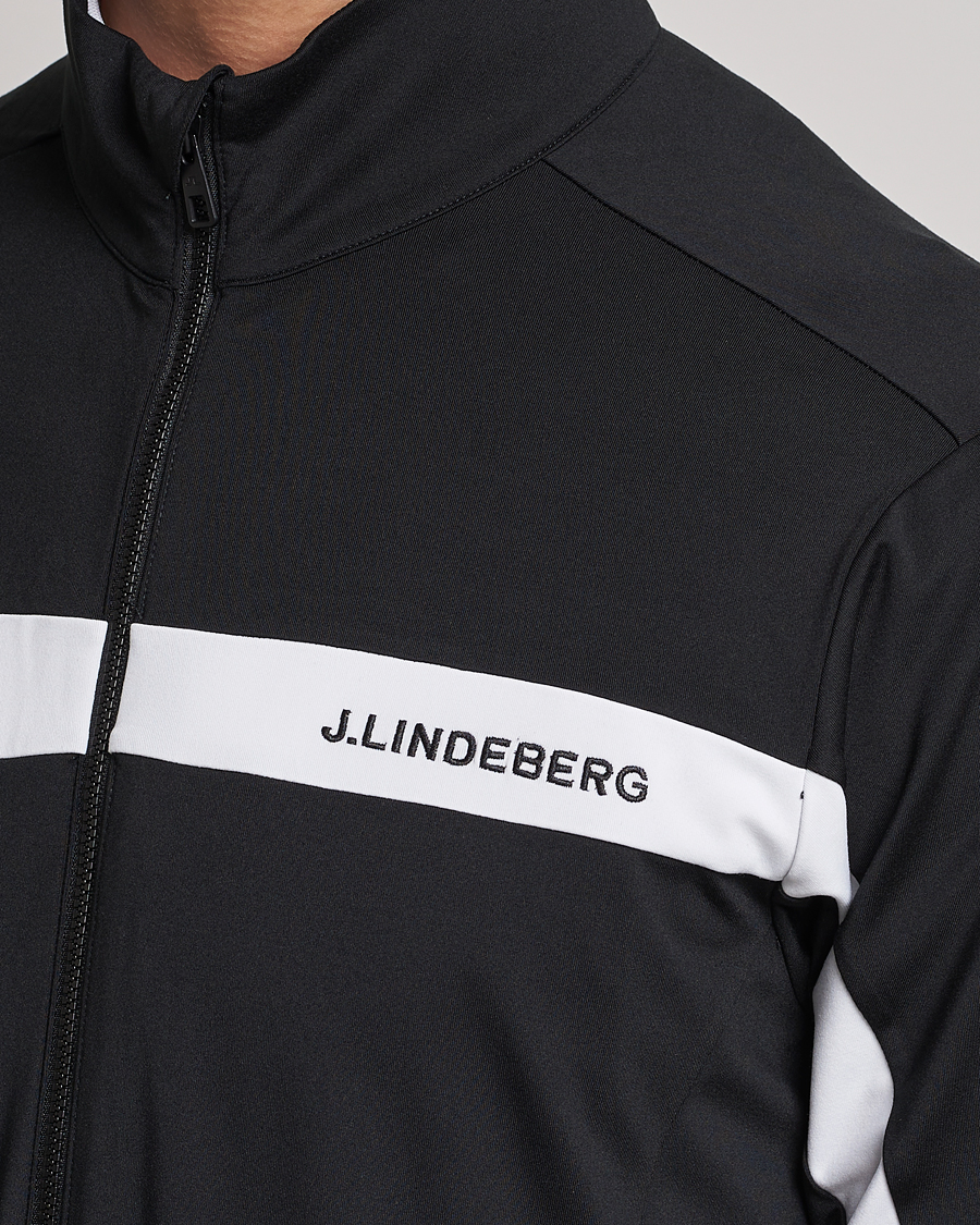 Herre | Gensere | J.Lindeberg | Jarvis Mid Layer Jacket Black