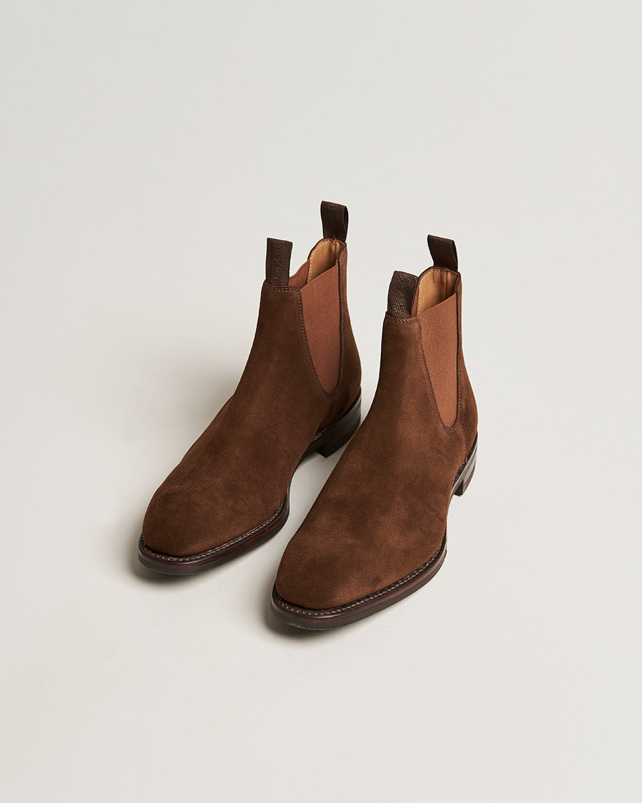 Herre | Business & Beyond | Loake 1880 | Chatsworth Chelsea Boot Tobacco Suede