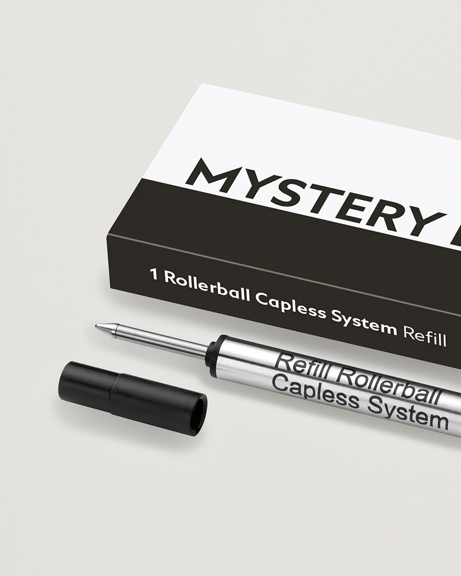 Herre | Montblanc | Montblanc | 1 Rollerball M Capless System Refill Mystery Black