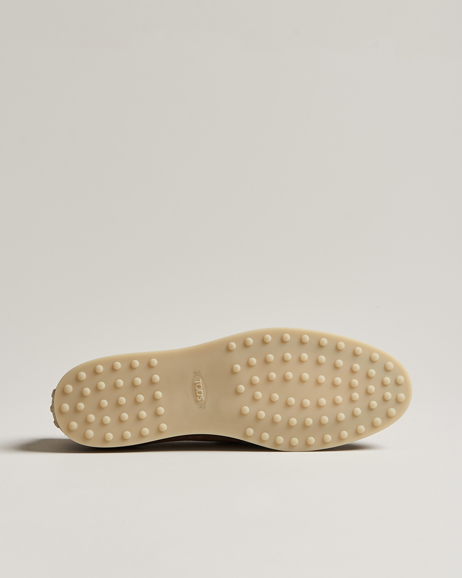 Herre | Tod's Raffia Loafer Brown Suede | Tod's | Raffia Loafer Brown Suede