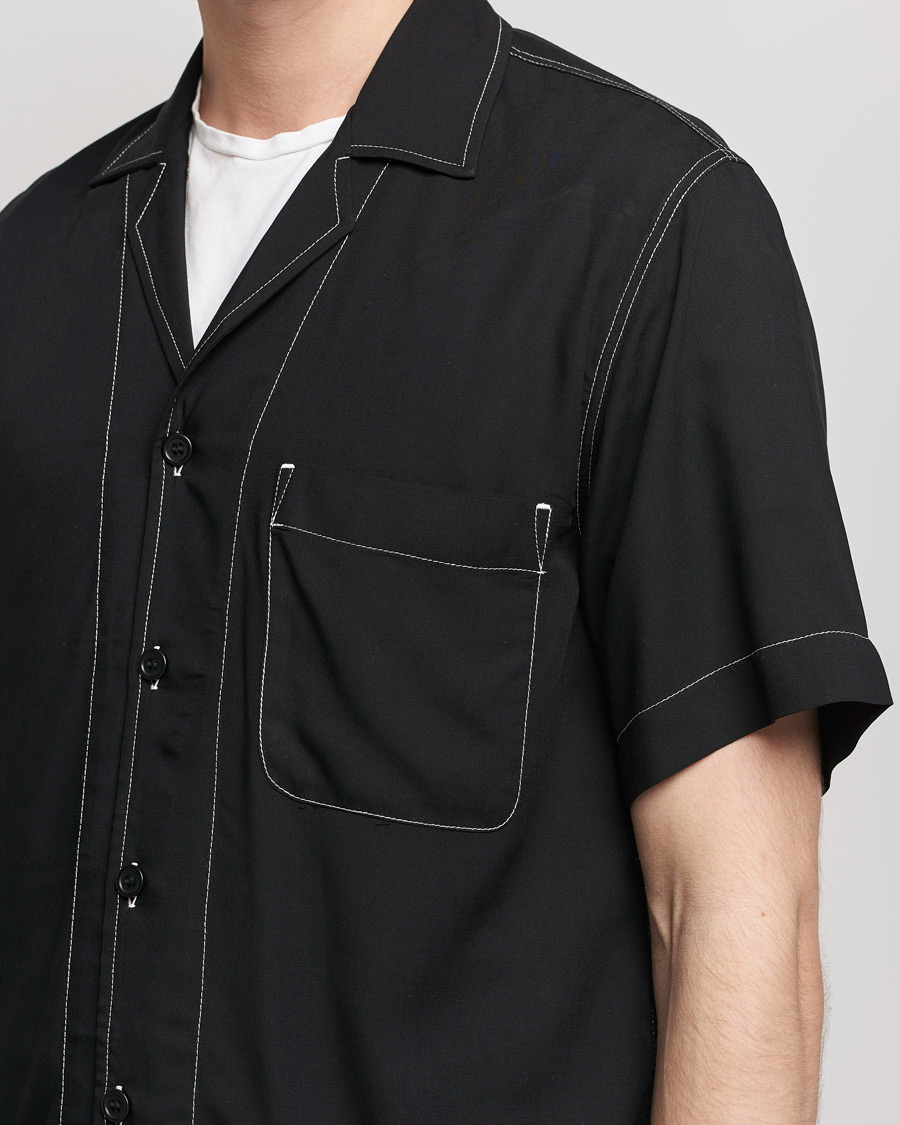 Herre | Skjorter | CDLP | Short Sleeve Pool Shirt Black