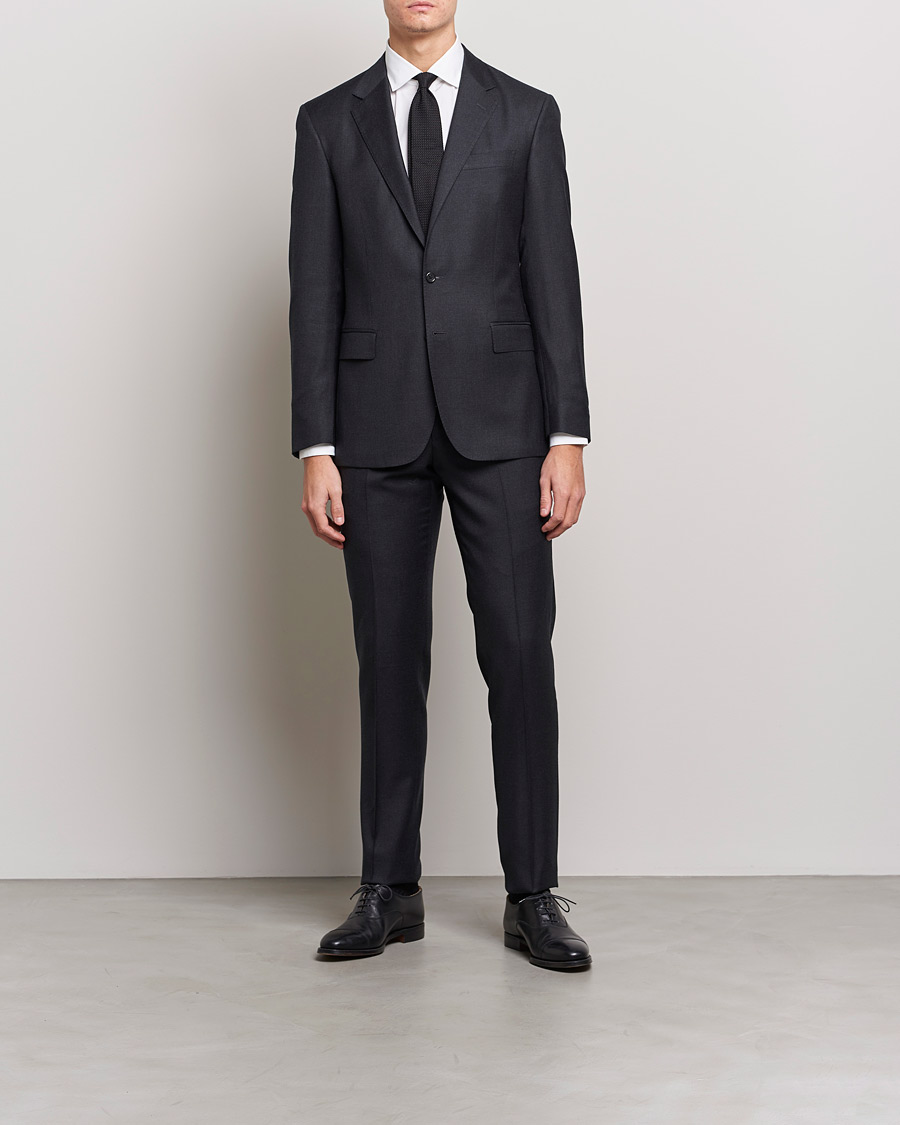 Herre | Mørk dress | Polo Ralph Lauren | Classic Wool Twill Suit Charcoal