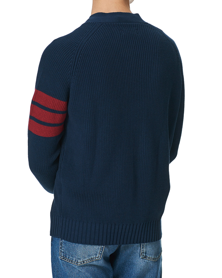 Herre | Gensere | Baracuta | College Cotton Cardigan Navy