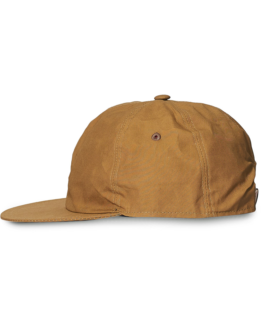 Herre | Baracuta Dry Wax Baseball Hat Brown Khaki | Baracuta | Dry Wax Baseball Hat Brown Khaki