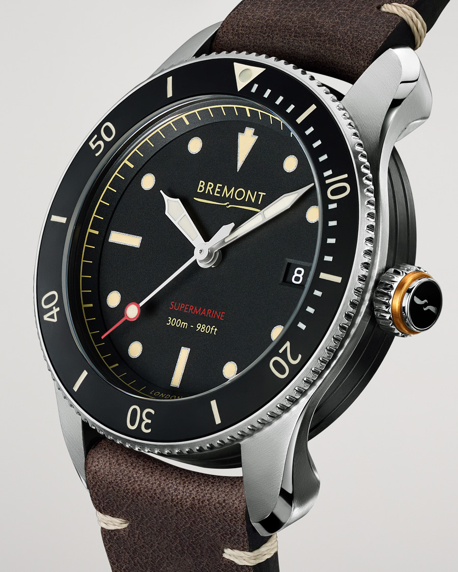 Herre | Fine watches | Bremont | S301 Supermarine 40mm Black Dial