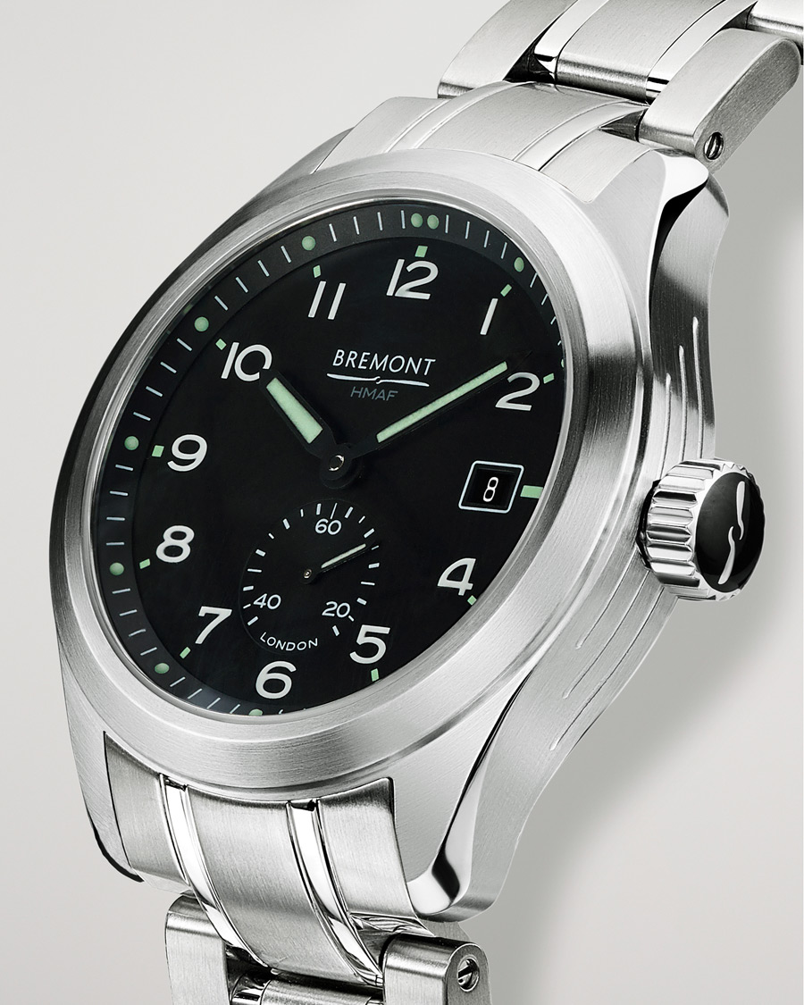 Herre | Bremont Broadsword 40mm Steel Bracelet Black Dial | Bremont | Broadsword 40mm Steel Bracelet Black Dial
