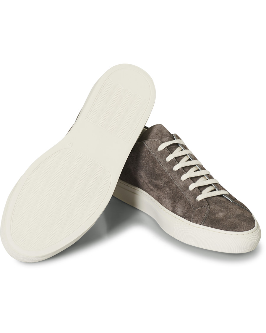 Herre | Common Projects Achilles Low Suede Sneaker Dark Grey | Common Projects | Achilles Low Suede Sneaker Dark Grey