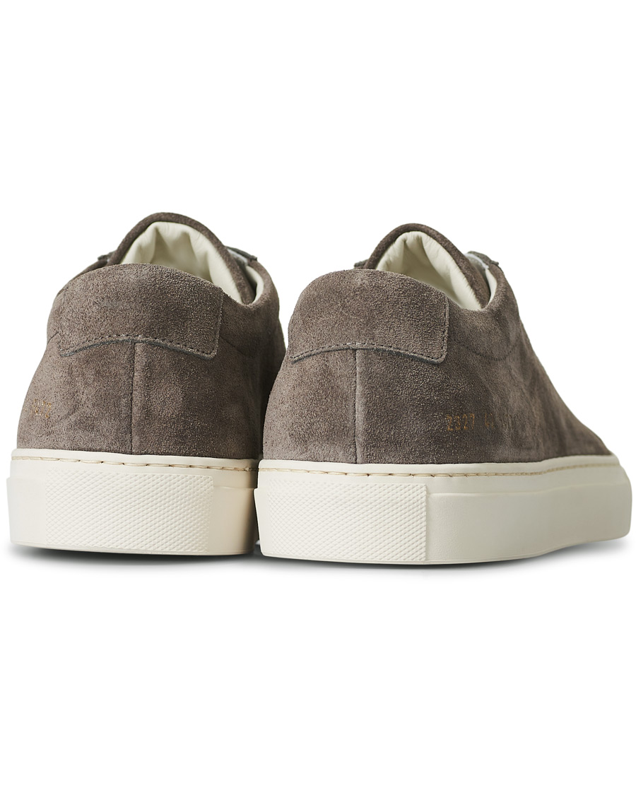 Herre | Common Projects Achilles Low Suede Sneaker Dark Grey | Common Projects | Achilles Low Suede Sneaker Dark Grey