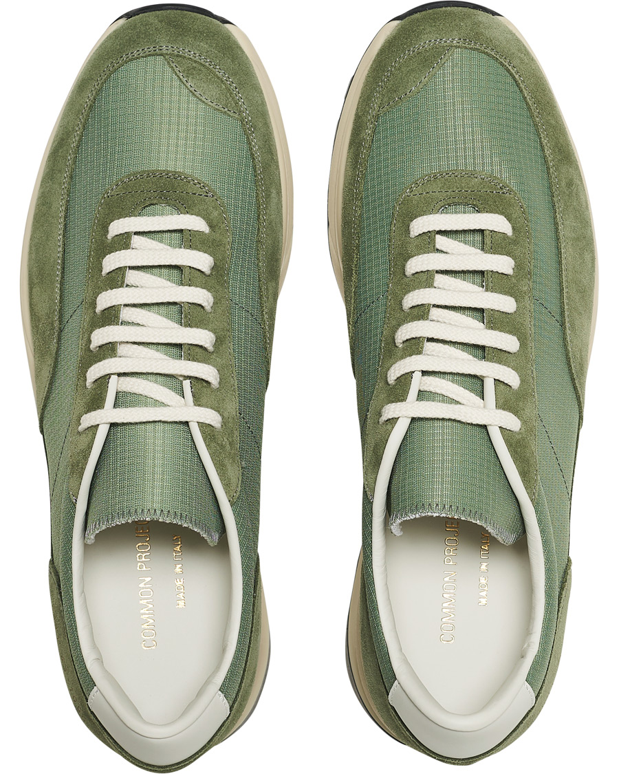Herre | Common Projects Track Classic Sneaker Green | Common Projects | Track Classic Sneaker Green