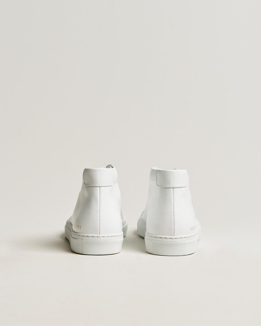 Herre | Common Projects Original Achilles Leather High Sneaker White | Common Projects | Original Achilles Leather High Sneaker White