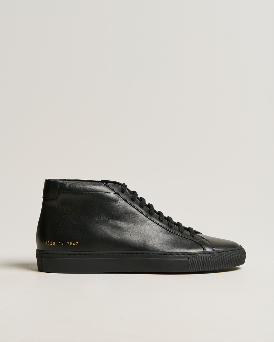 Herre | Sneakers | Common Projects | Original Achilles Leather High Sneaker Black