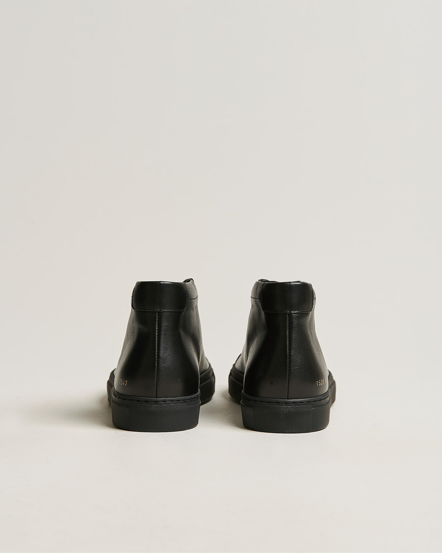 Herre | Common Projects Original Achilles Leather High Sneaker Black | Common Projects | Original Achilles Leather High Sneaker Black