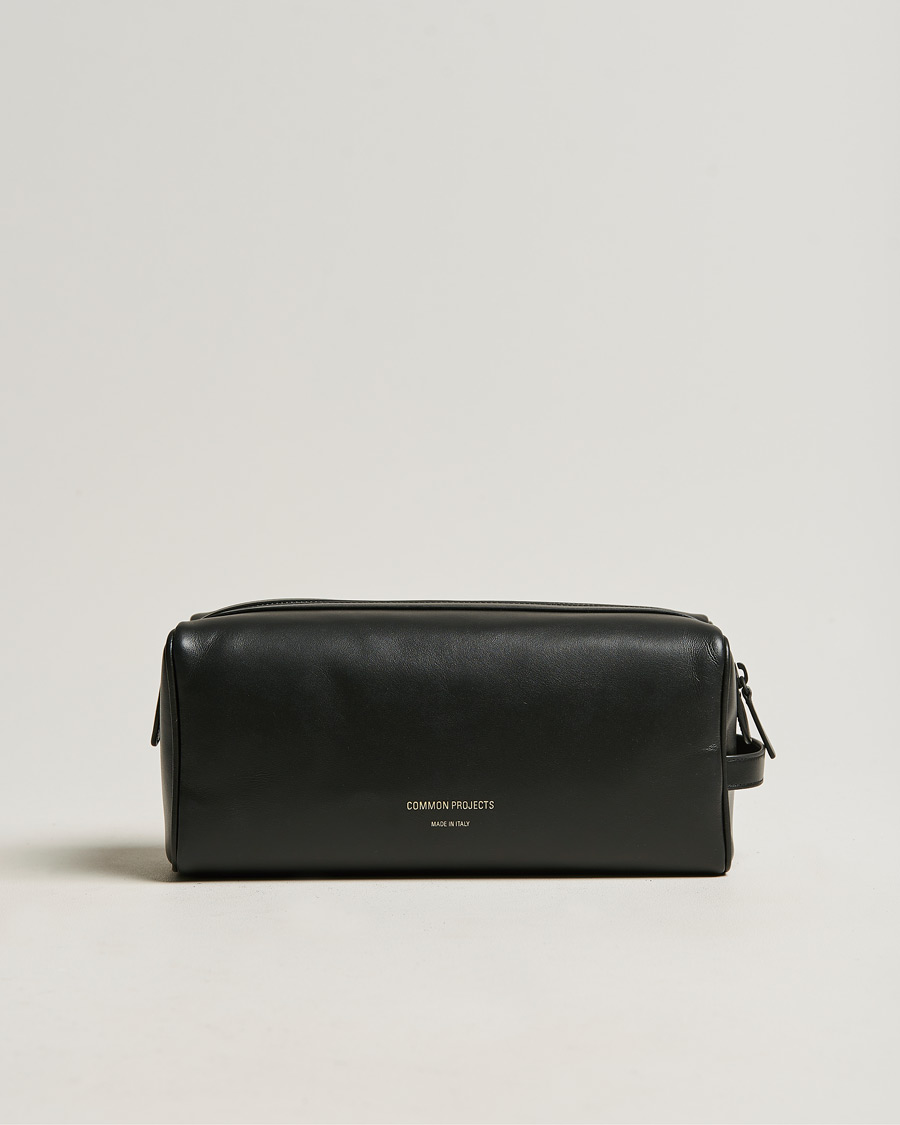 Herre |  | Common Projects | Nappa Leather Toiletry Bag Black