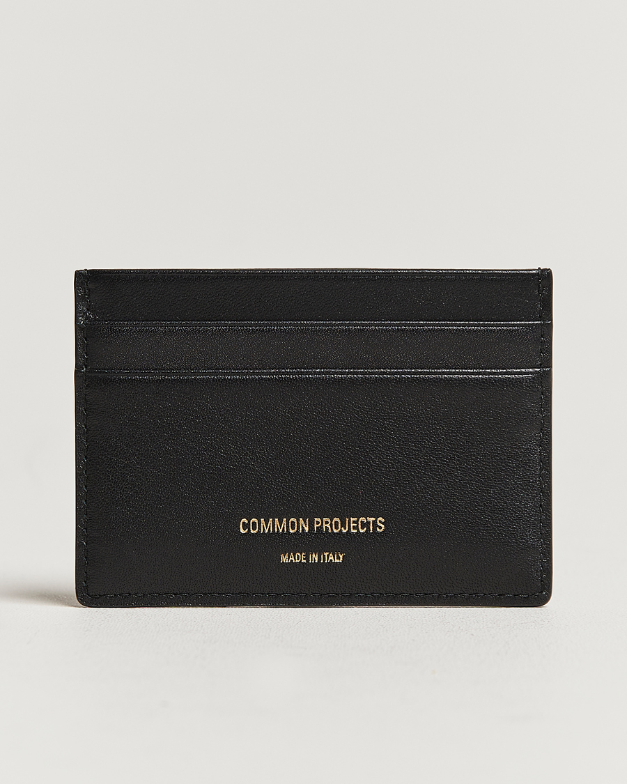Herre | Common Projects Nappa Card Holder Black | Common Projects | Nappa Card Holder Black