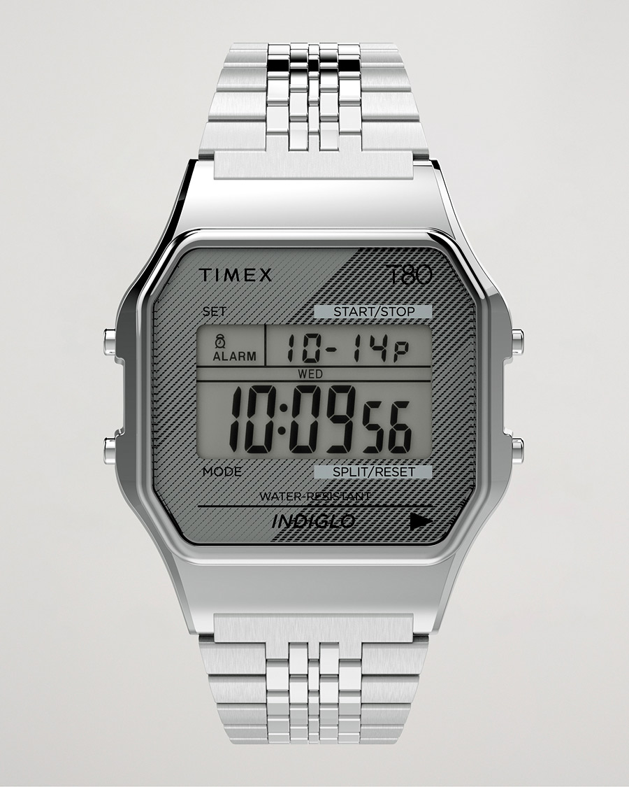 Herre | Timex T80 Stainless Steel Watch 34mm | Timex | T80 Stainless Steel Watch 34mm