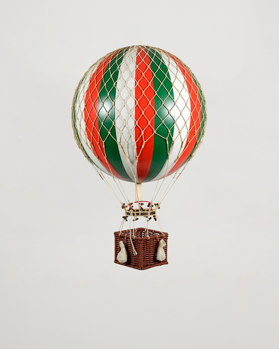 Herre | Authentic Models Royal Aero Balloon Green/Red/White | Authentic Models | Royal Aero Balloon Green/Red/White