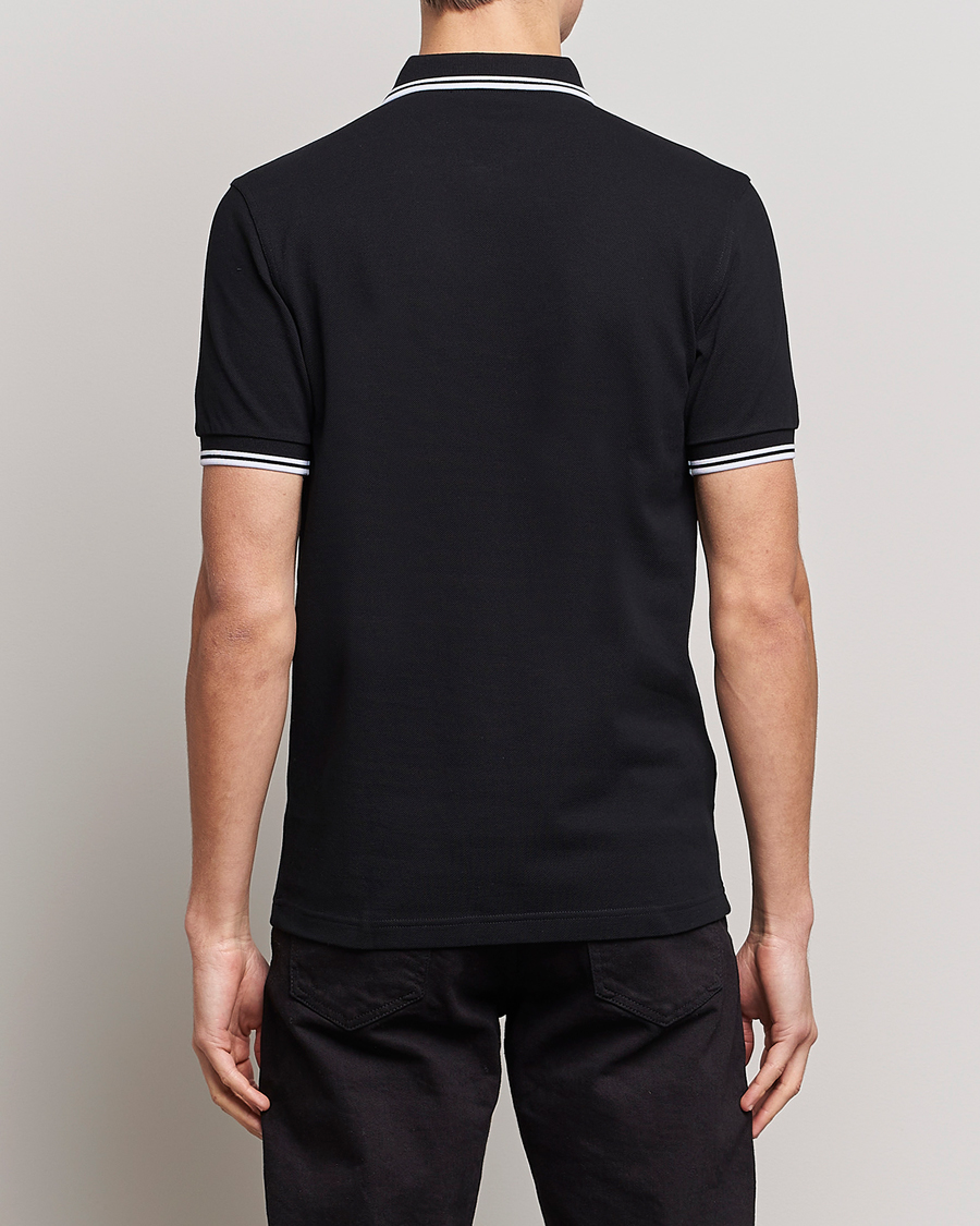 Herre | Pikéer | Fred Perry | Twin Tipped Polo Shirt Black